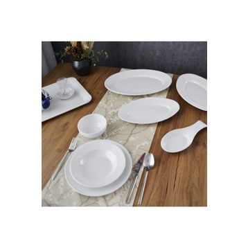 Ermiya 869858870014 6 Kişilik 54 Parça Melamin Yemek Takımı