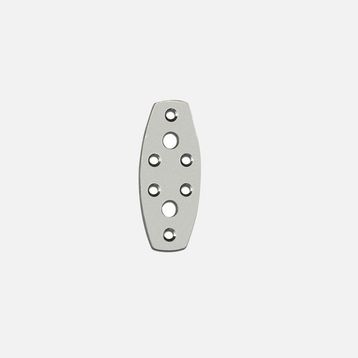 Ermo 5.5x13.5 cm Oval Düz Boyalı Gönye