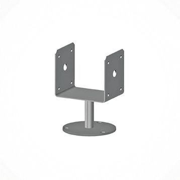 Ermo 80 mm Tablalı Pergola Ayağı