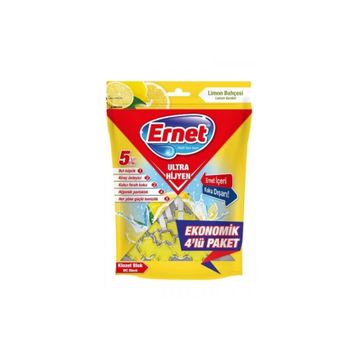 Ernet Ultra Hijyen Limon Bahçesi 50 gr Klozet Blok (4 adet)