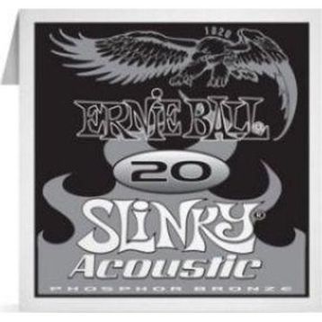 Ernie Ball P01820 .020 Earthwood Fosfor Bronz Sargılı Akustik Tek Tel