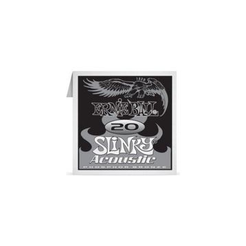 Ernie Ball P01820 .020 Earthwood Fosfor Bronz Sargılı Akustik Tek Tel