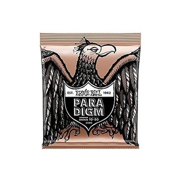 Ernie Ball P02080 10-50 Paradigm Ekstra Light Fosfor Bronz Akustik Gitar Tel Seti