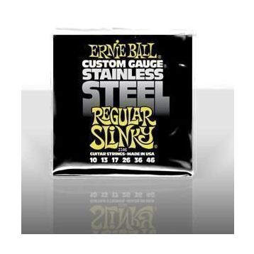 Ernie Ball P02246 Stainless Steel Regular Slinky Elektro Gitar Teli