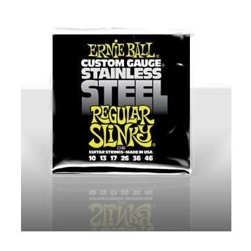 Ernie Ball P02246 Stainless Steel Regular Slinky Elektro Gitar Teli