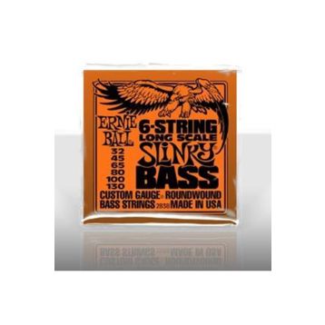 Ernie Ball P02838 32-130 Slinky Nickel Bas Gitar Teli