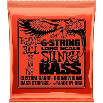 Ernie Ball P02838 32-130 Slinky Nickel Bas Gitar Teli