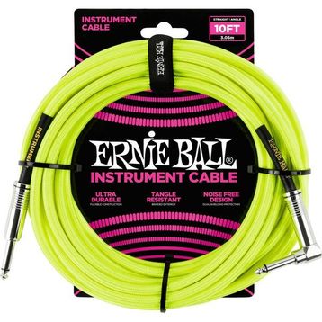 Ernie Ball P06080 10FT Enstrüman Kablosu