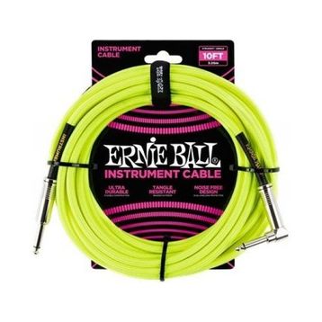 Ernie Ball P06080 10FT Enstrüman Kablosu