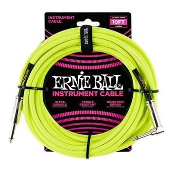 Ernie Ball P06080 10FT Enstrüman Kablosu