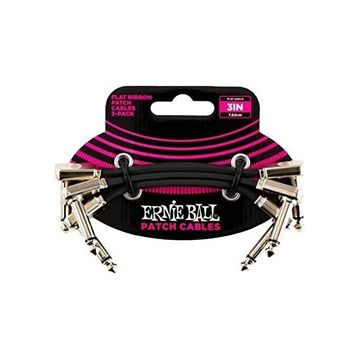 Ernie Ball P06220 3" 7.5 cm 3'lü Flat Ribbon Patch Kablosu