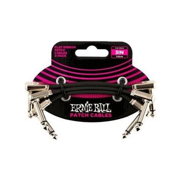 Ernie Ball P06220 3" 7.5 cm 3'lü Flat Ribbon Patch Kablosu