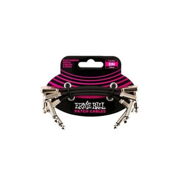 Ernie Ball P06220 3" 7.5 cm 3'lü Flat Ribbon Patch Kablosu