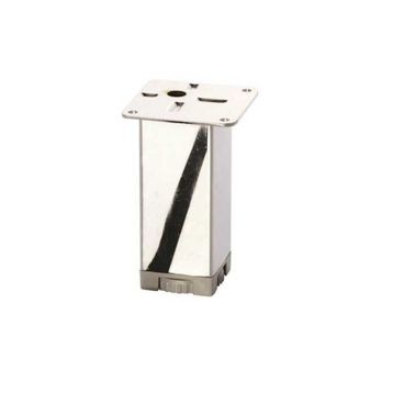 Eroğlu 8 cm Mat Krom Metal 40x40 mm Mobilya Ayağı