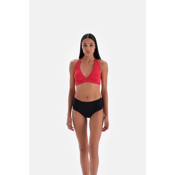 Eros 24SW85002EDB Kaplı Sabit Askılı Kırmızı Bikini