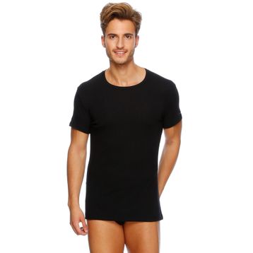 Eros ES011503 Siyah 2'li Erkek T-Shirt