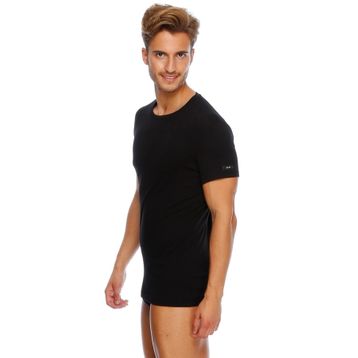 Eros ES011503 Siyah 2'li Erkek T-Shirt