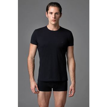 Eros ES011503 Siyah 2'li Erkek T-Shirt