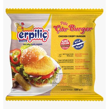 Erpiliç 1 kg Piliç Çıtır Burger