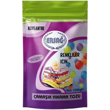 Ersağ 1 kg Renkli Çamaşır Yıkama Tozu