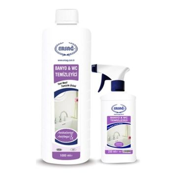 Ersağ 1 lt Aparatlı Antibakteriyel Banyo Wc Temizleyici
