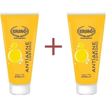 Ersağ 2x200 ml Anti Akne Sivilce Losyonu