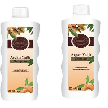 Ersağ Argan Yağlı 2x300 ml Şampuan
