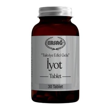 Ersağ İyot 30 Tablet