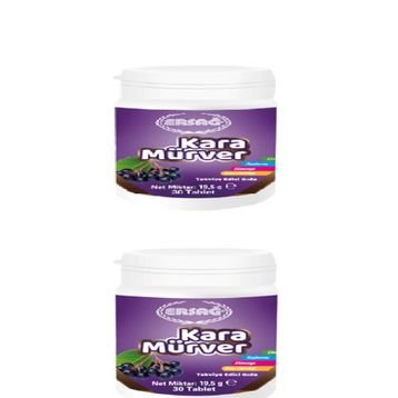 Ersağ Kara Mürver 30 Tablet