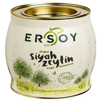 Ersoy Doğal Gemlik 231-260 Kalibre 2 kg Siyah Zeytin