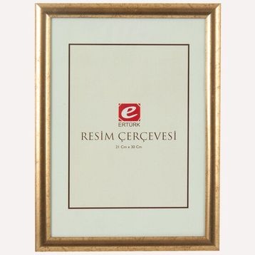 Ertürk 22'lik Altın 10x15 cm Hazır Çerçeve
