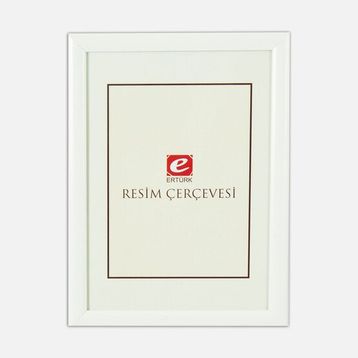 Ertürk 22'lik Beyaz 15x21 cm Hazır Çerçeve