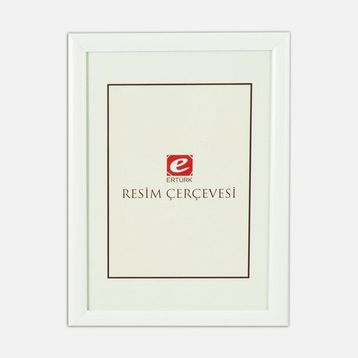 Ertürk 22'lik Beyaz 15x21 cm Hazır Çerçeve