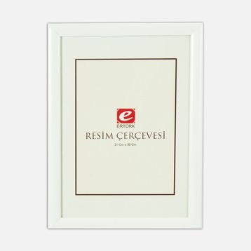 Ertürk 33'lük Beyaz 35x50 cm Hazır Çerçeve