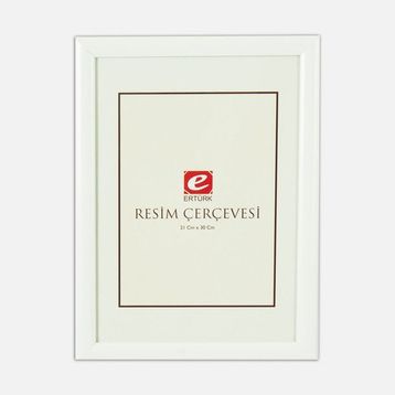 Ertürk 33'lük Beyaz 35x50 cm Hazır Çerçeve