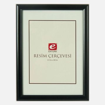 Ertürk 33'lük Siyah 30x42 cm Hazır Çerçeve