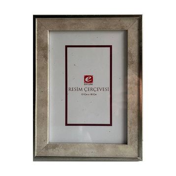 Ertürk Krem Platin 13x18 cm Masaüstü Çerçeve