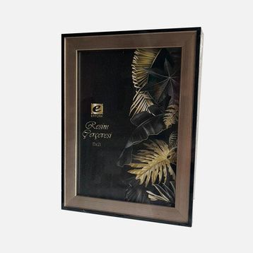 Ertürk Platin Siyah 15x21 cm Masaüstü Çerçeve