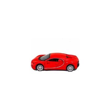Erzi Bugatti Çek Bırak 12 cm Kırmızı Metal Oyuncak Araba