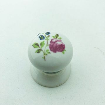 Es-Al 0211- D1 Beyaz Pullu Porselen Kulp