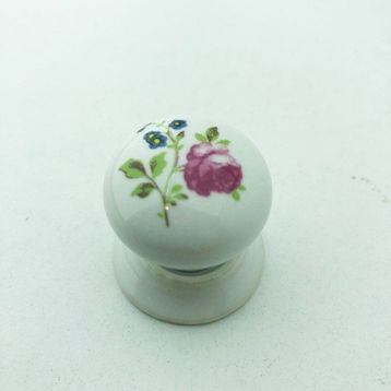 Es-Al 0211- D1 Beyaz Pullu Porselen Kulp