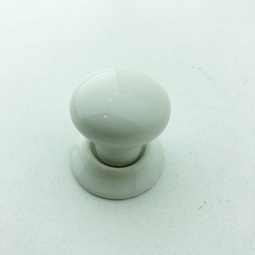 Es-Al 0211 Düz Pullu Beyaz Porselen Kulp