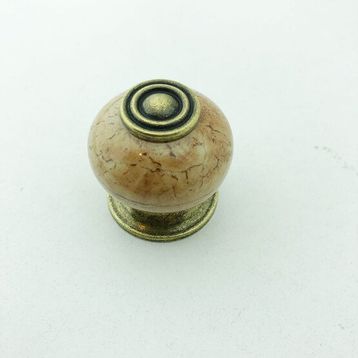 Es-Al 0611 Düz Antik Dekor Kahve Kulp