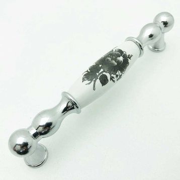 Es-Al Top Kapı 128 Gül Desenli Kulp