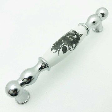 Es-Al Top Kapı 128 Gül Desenli Kulp