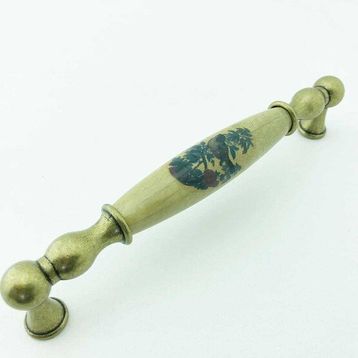 Es-Al Top Kapı 160 Taba Desenli Antik Kulp