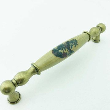 Es-Al Top Kapı 160 Taba Desenli Antik Kulp