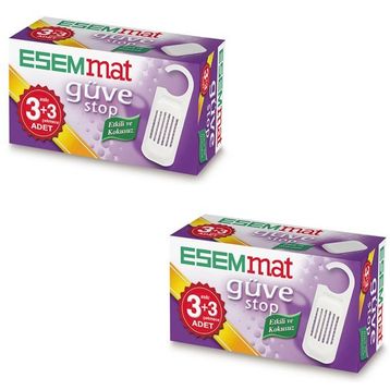 Esemmat 3 Askı 3 Çekmece 2 Adet Güve Stop