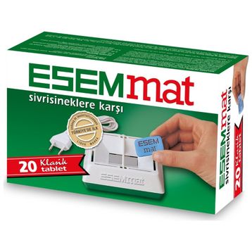 Esemmat Sivrisinek Kovucu Tablet