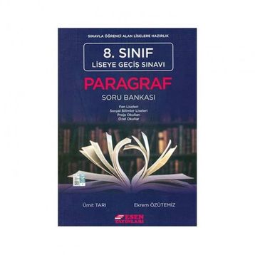Esen Yayınları 8. Sınıf LGS Paragraf Soru Bankası